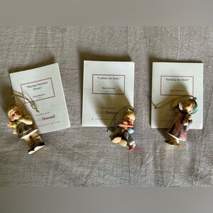 Studio Hummel Set of 3 Ornaments